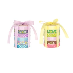 Szalag válogatás mintás 1 cm x 1 m 2 féle S/6