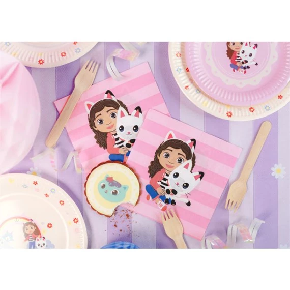 Szalvéta Gabby babaháza, 33 x 33 cm, mix S/20