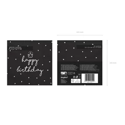 Szalvéta boldog születésnapot 33x33 cm S/20