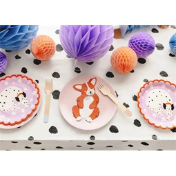 Szalvéta corgi, 11x15 cm, mix S/12