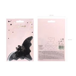 Szalvéta denevér alakú 16x9 cm S/20