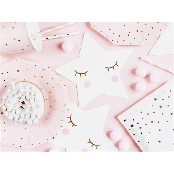 Szalvéta kis csillag - csillag, 16x16 cm S/20