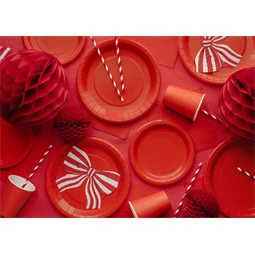 Szalvéta piros 33x33 cm S/20