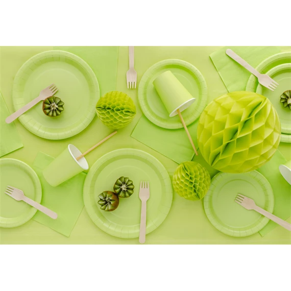 Szalvéta világoszöld 33x33 cm S/20
