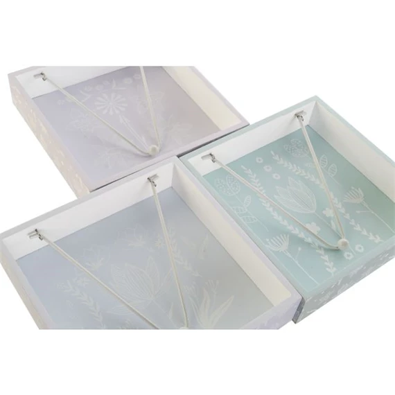 Szalvétatartó 18x18x4 cm 3 féle