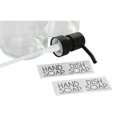 Szappantartó 8x8x17 cm 2 féle S/2