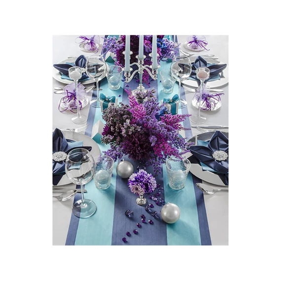 Szatén sima sötétkék 0,36 cm x 9 m