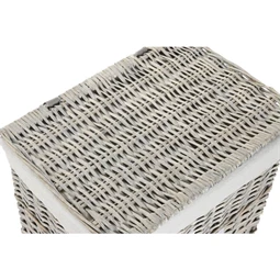 Szennyeskosár szett szögletes 47x34x55 cm S/2