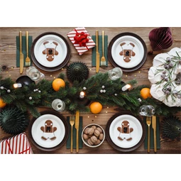 Szett bársony szalagok és rozetták piros mix 5 mm x 8 cm x 10 m S/3