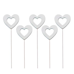 Szív betűzős, lyukas 25 cm S/5