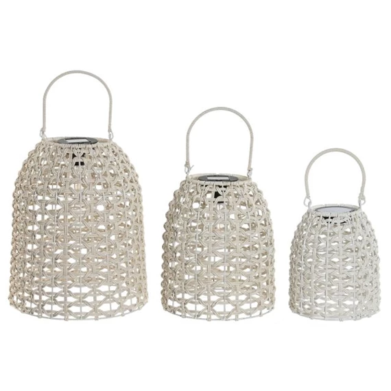 Szolár lámpa szett 29x29x35 cm S/3