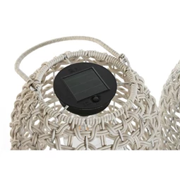 Szolár lámpa szett 29x29x35 cm S/3