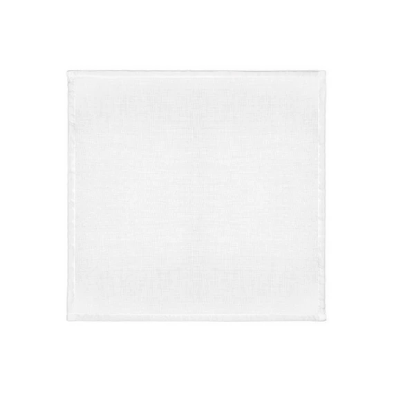 Szövet szalvéta fehér 40x40 cm S/4