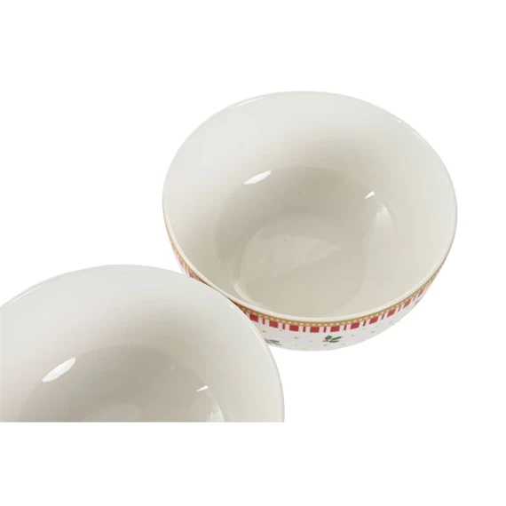 Tál diótörő mintával 14x14x7 cm 2 féle