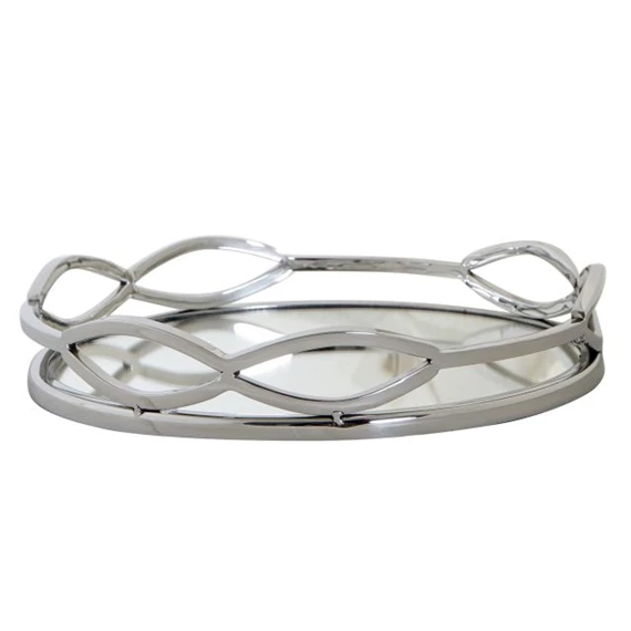 Tálca kör alakú 28x28x5 cm