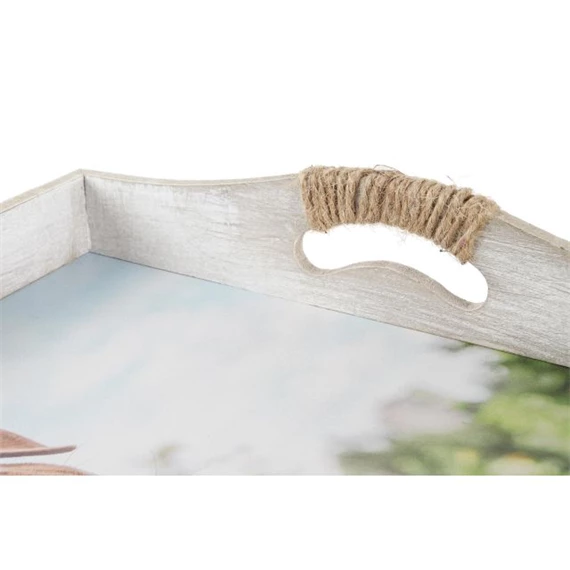 Tálca szett macskás 40x30x6 cm 2 féle S/2