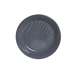 Tányér csíkos 20x20x4,5 cm 600 ml