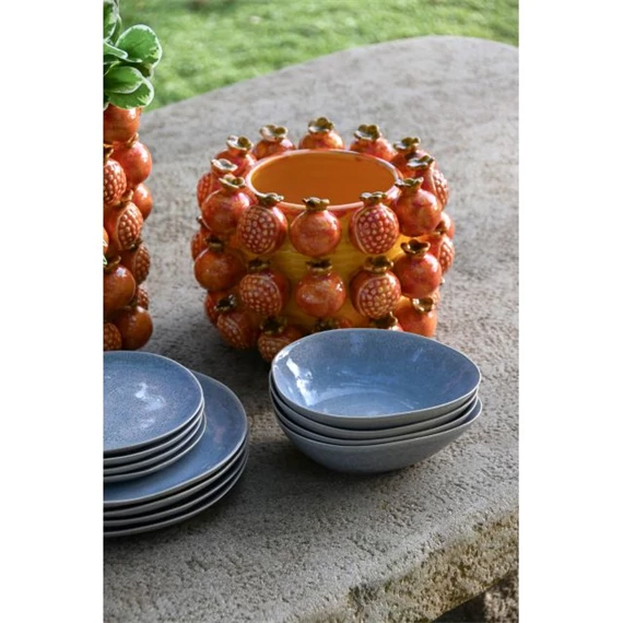 Tányér 20x16,3x5,9 cm