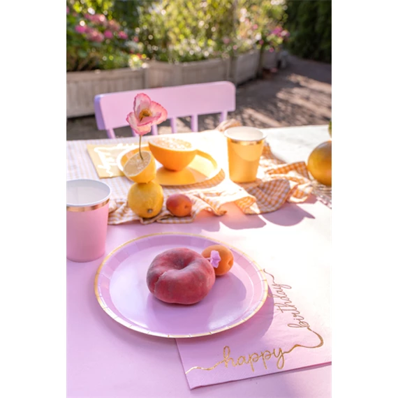 Papírtányér mix 21 cm S/6