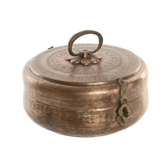 Tároló kerek 25x25x10 cm