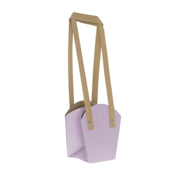 Tasak cserepes virághoz, füllel 11x7x12 cm