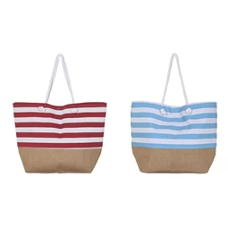 Táska csíkos 56x19x71 cm 2 féle