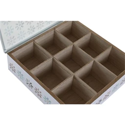 Teafilter tartó doboz 24x24x7 cm 2 féle