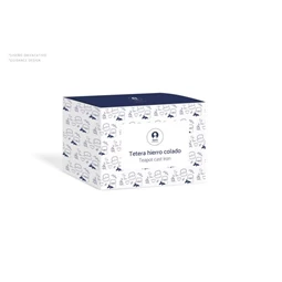 Teáskanna 400 ml 13x11x13 cm 3 féle