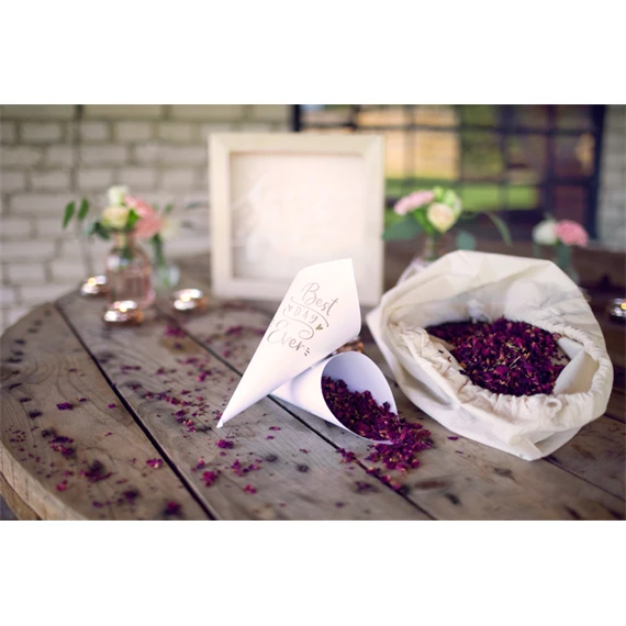 Természetes konfetti szárított szirmok keverék 400 g