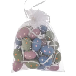 Tojás pöttyös, akasztós 4 cm S/24