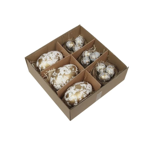 Tojás igazi, mintával, dobozban S/12