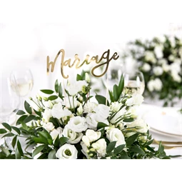 Tortadísz házasság arany 22,5 cm