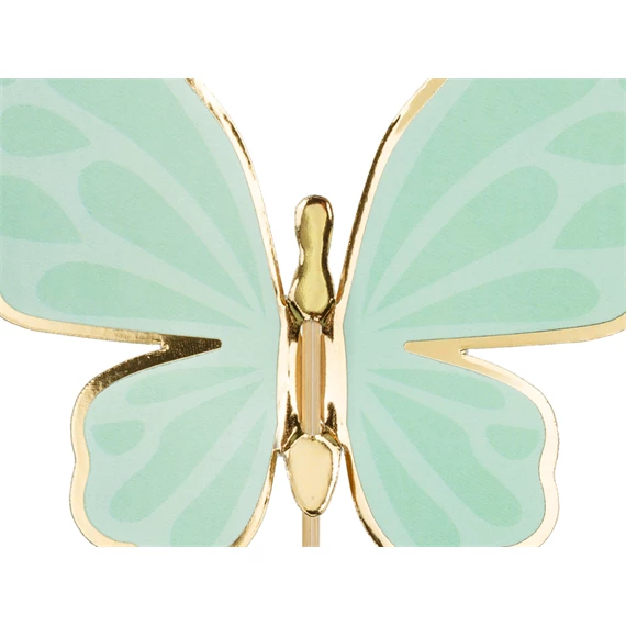 Tortadísz pillangók 9 x 6,5 cm mix S/9