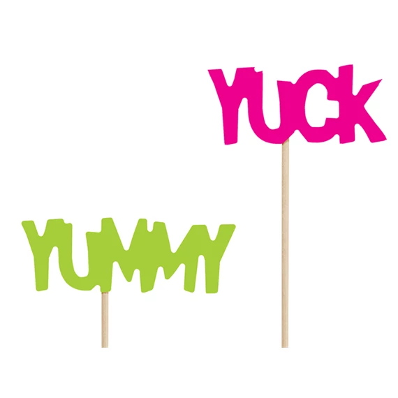 Tortadísz szörnyek - beszédbuborékok 13-21,5 cm S/6