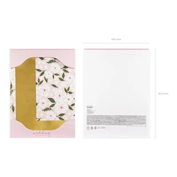 Tükör betű l arany 37x60 cm