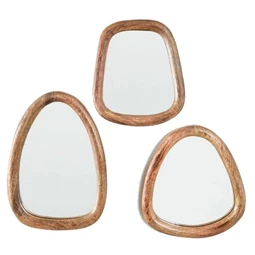 Tükör szett 30x3x17 cm S/3