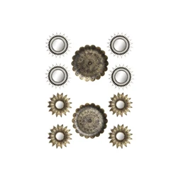 Tükör szett 35x2x35 cm 2 féle S/5