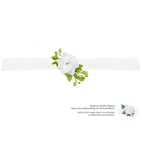 Tüll girland fehér 1,7 m