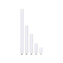 Tüll sima fehér 0,8 cm x 9 m