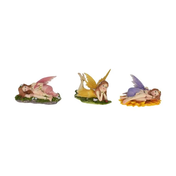 Tündér fekvő 12,5x9,3xI13 cm 3 féle
