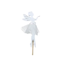 Tündér lány betűzős 10x7 cm S/8