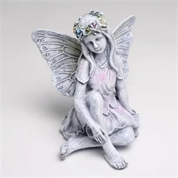 Tündér ülő LED-es 15x15x17 cm