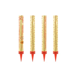 Tűzijáték tortához arany 12 cm S/4