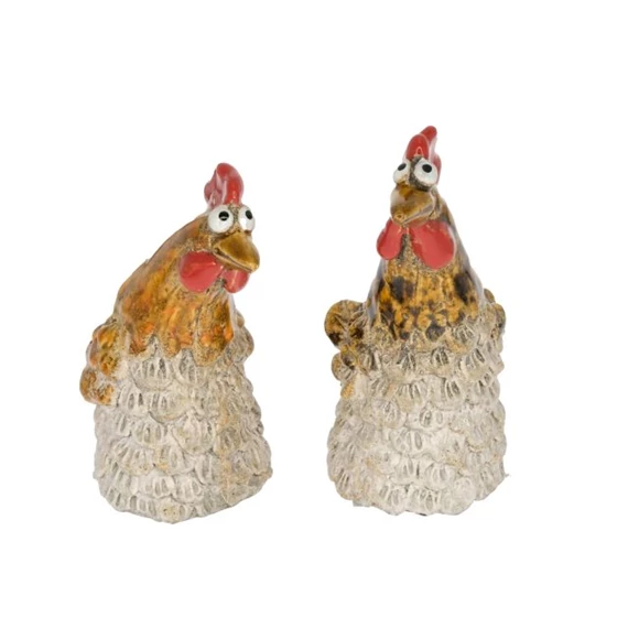 Tyúk álló 8,2x5,5x12,2 cm 2 féle