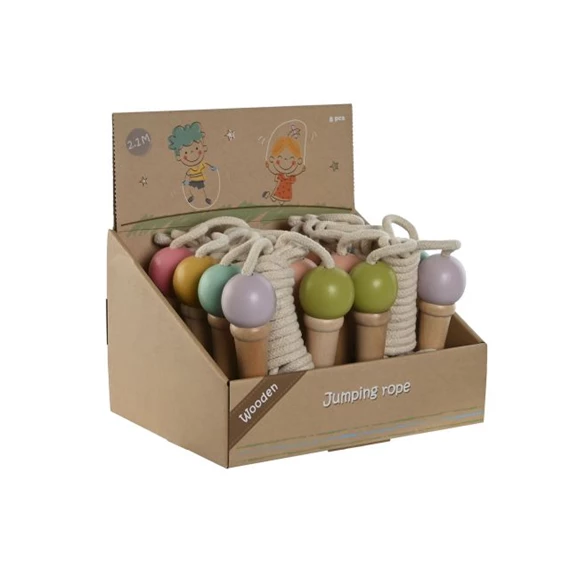 Ugrálókötél 4x4x13,5 cm 4 féle