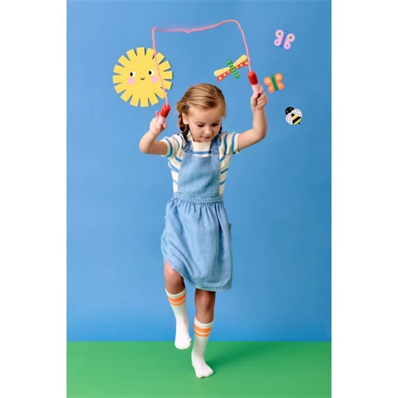 Ugrálókötél, jégkrém 0,6x240 cm