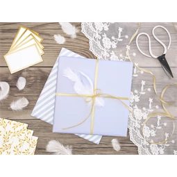 Ültetőkártya keret arany 9,5x5,5 cm S/10