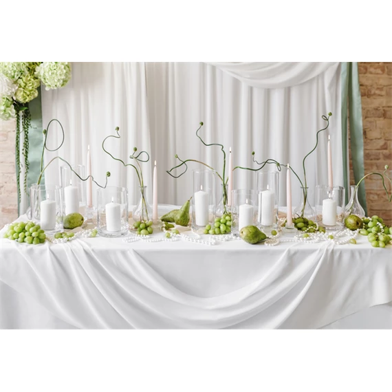 Üvegcső gyertyákhoz 13x17 cm