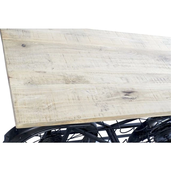 Kisasztal bortartóval motoros 155x56,5x96,5 cm