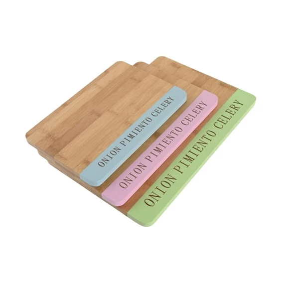 Vágódeszka szett 33,5x22,4x1,2 cm S/3